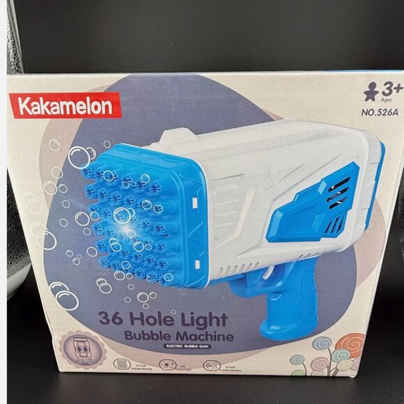 Kakamelon 36 Hole Light Bubble Machine New - Picture 2 of 5